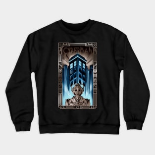 Cyberman in Metropolis Crewneck Sweatshirt